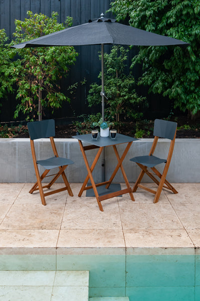 bunnings patio umbrella Hartman Half Umbrella - 1.25 x 2.5m