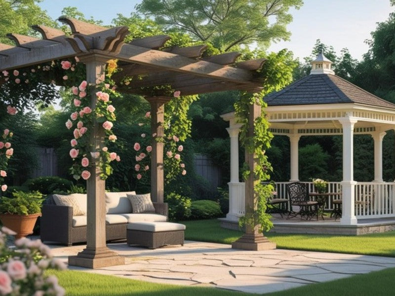 🌿 Pergola vs Gazebo: The Great Outdoor Debate! 🔨