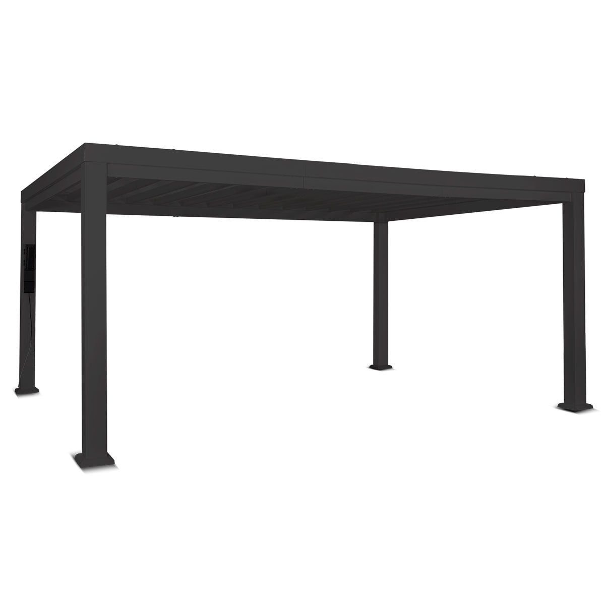 BYD Trenton Steel Pergola 3.6m x 4.9m x 2.3m (16ft x 12ft)