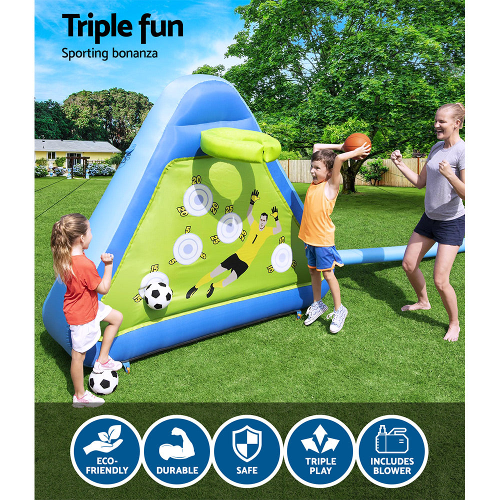 Bestway Kids Inflatable Soccer basketball Outdoor Inflated Play Board Sport