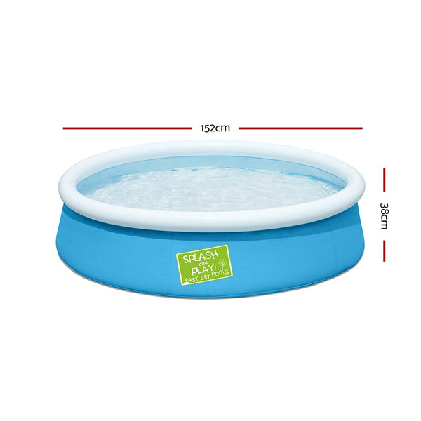 Bestway Kids Pool 152x38cm Round Inflatable Above Ground Swimming Pool ...