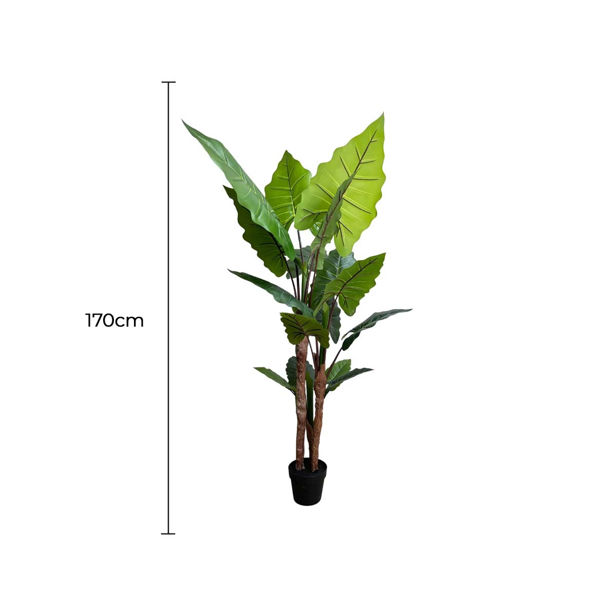 Nearly Natural Artificial 170cm Tall Taro Plant