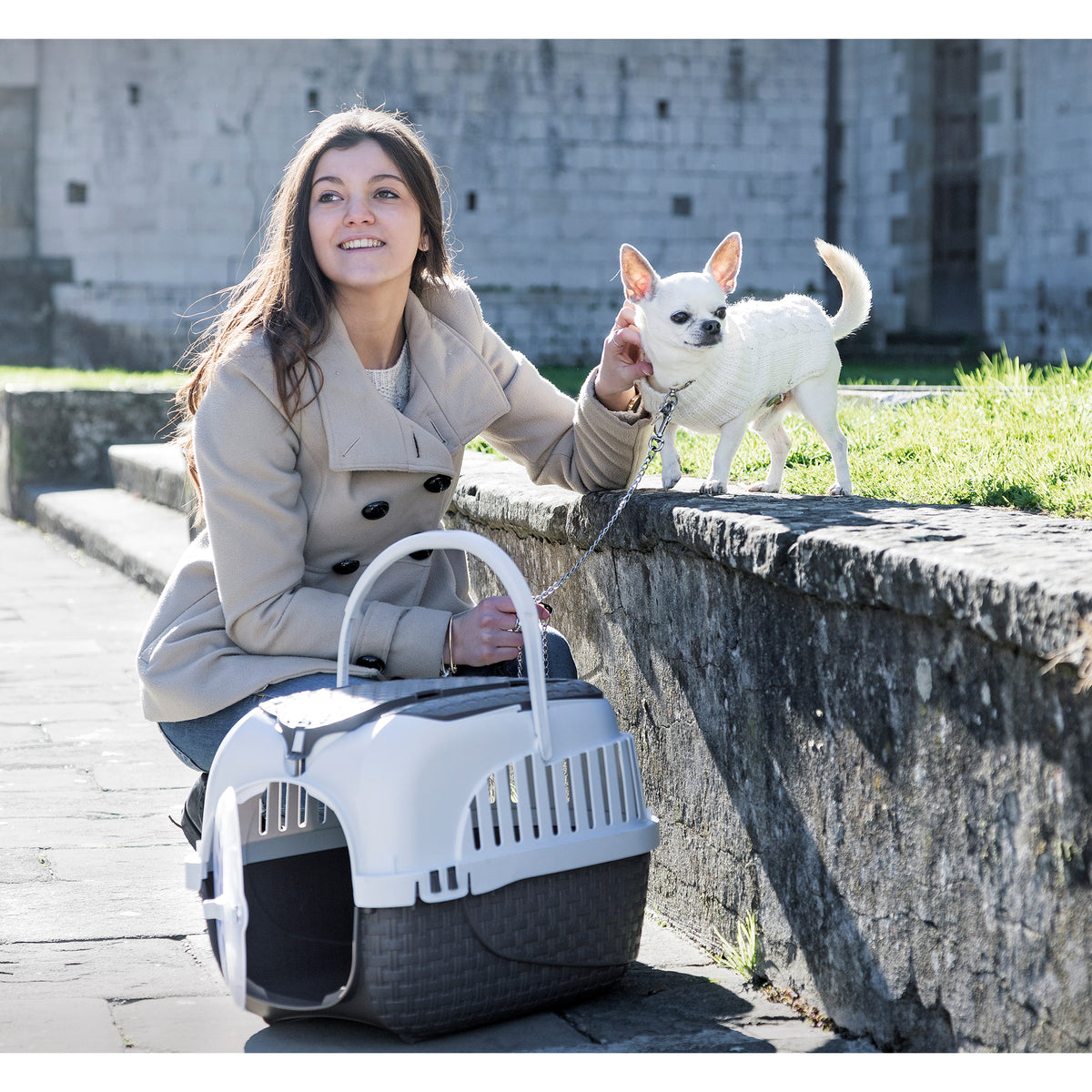 Trasportino Tour Pet Carrier - Taupe