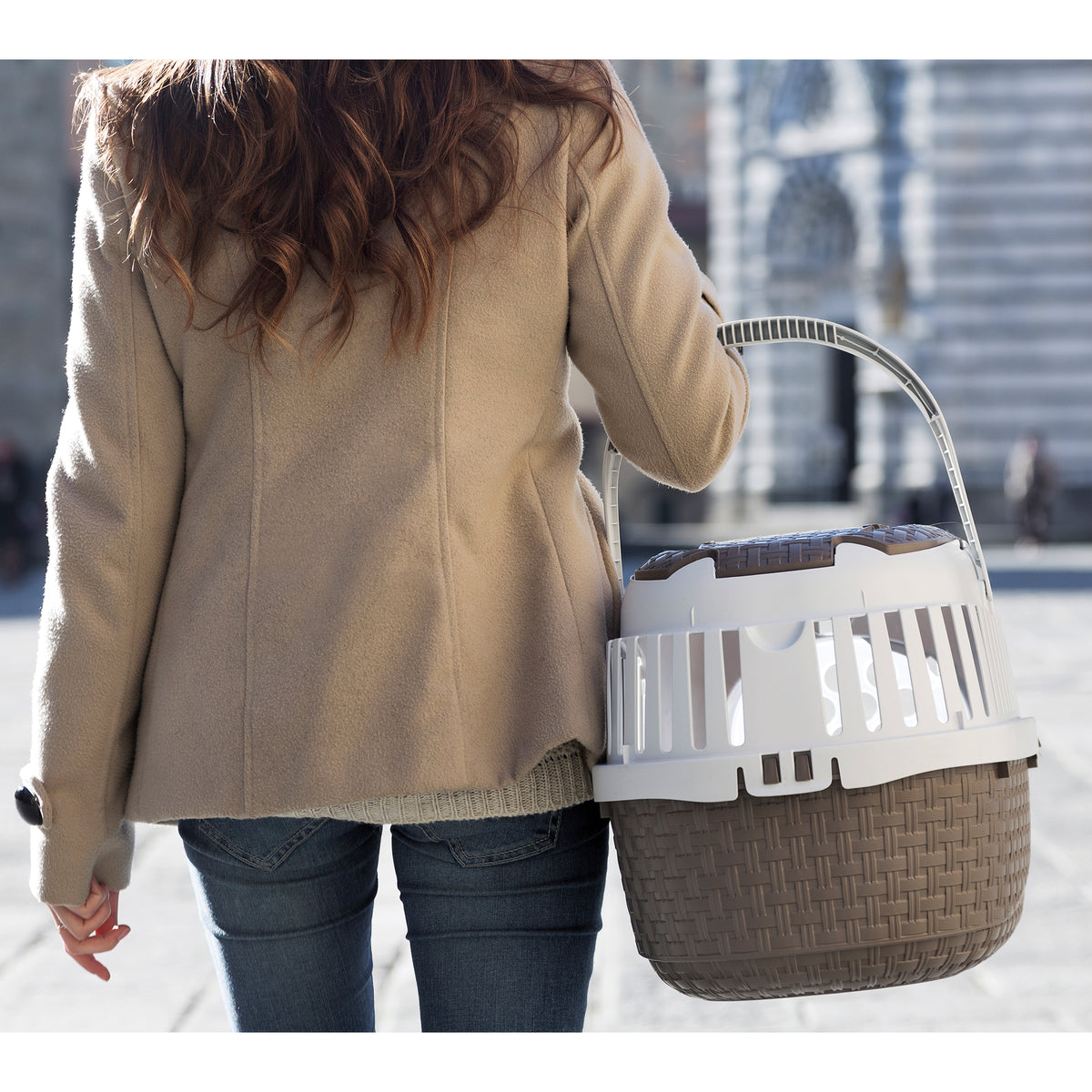 Trasportino Tour Pet Carrier - Taupe