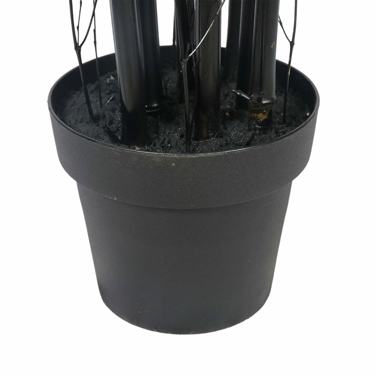 Premium Potted Artificial Black Bamboo Tree UV Resistant 180cm