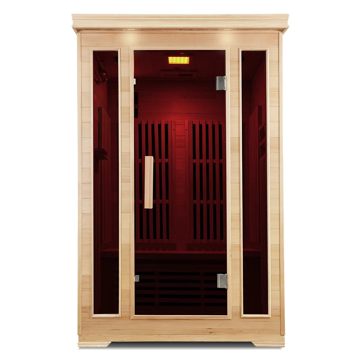 BUNDLE PRODUCT ReGen8 Sanctuary Contrast Suite: Duo V3 2-Person Sauna & 1060L PolarShift 4 Cold Plunge
