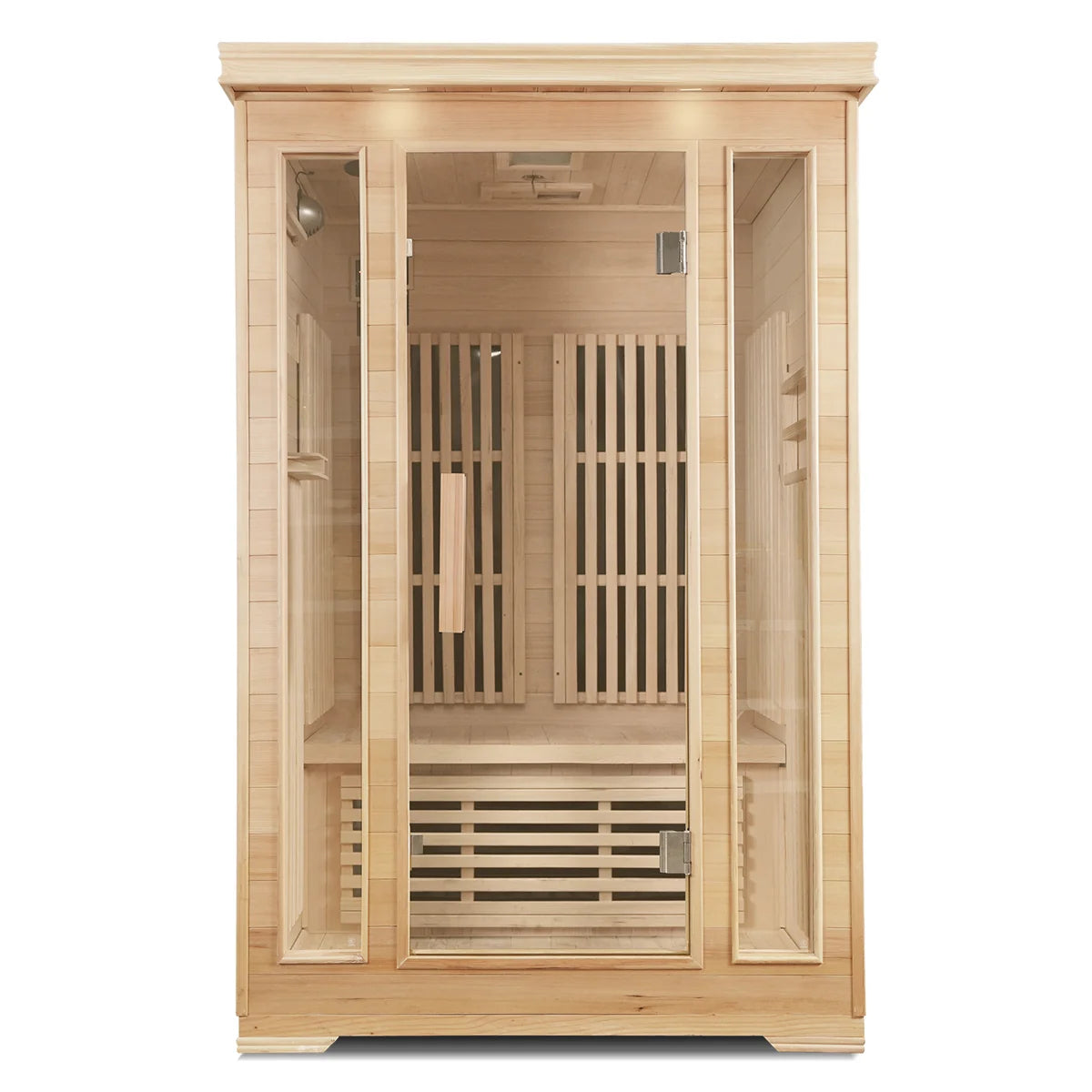 BUNDLE PRODUCT ReGen8 Sanctuary Contrast Suite: Duo V3 2-Person Sauna & 1060L PolarShift 4 Cold Plunge