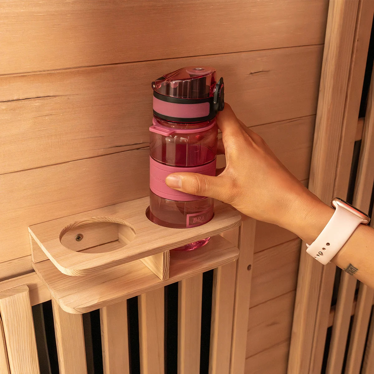BUNDLE PRODUCT ReGen8 Sanctuary Contrast Suite: Duo V3 2-Person Sauna & 1060L PolarShift 4 Cold Plunge