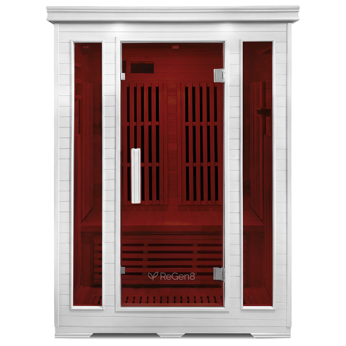 ReGen8 Duo V3 – 2 Person Infrared Sauna (White)