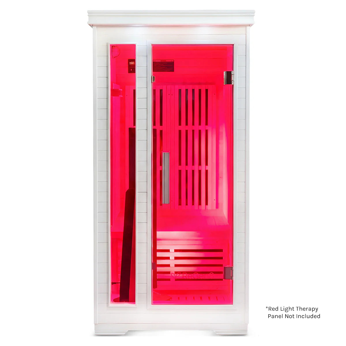 ReGen8 Solo - 1 Person 1410W Infrared Sauna in White - Active Workspace