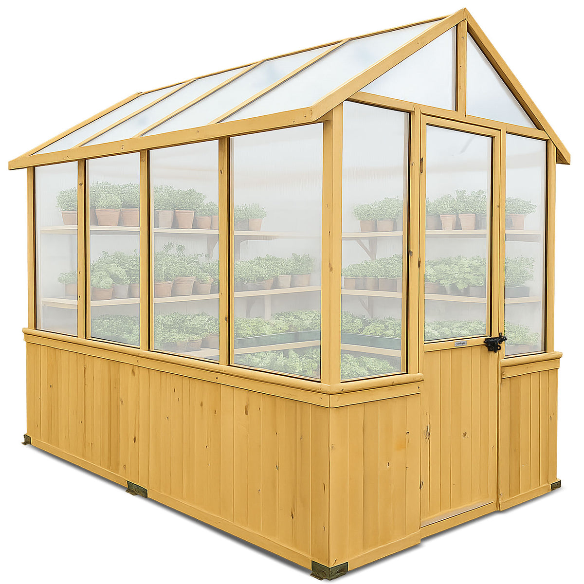 Yardtopia Botanico 5x8ft Greenhouse Set