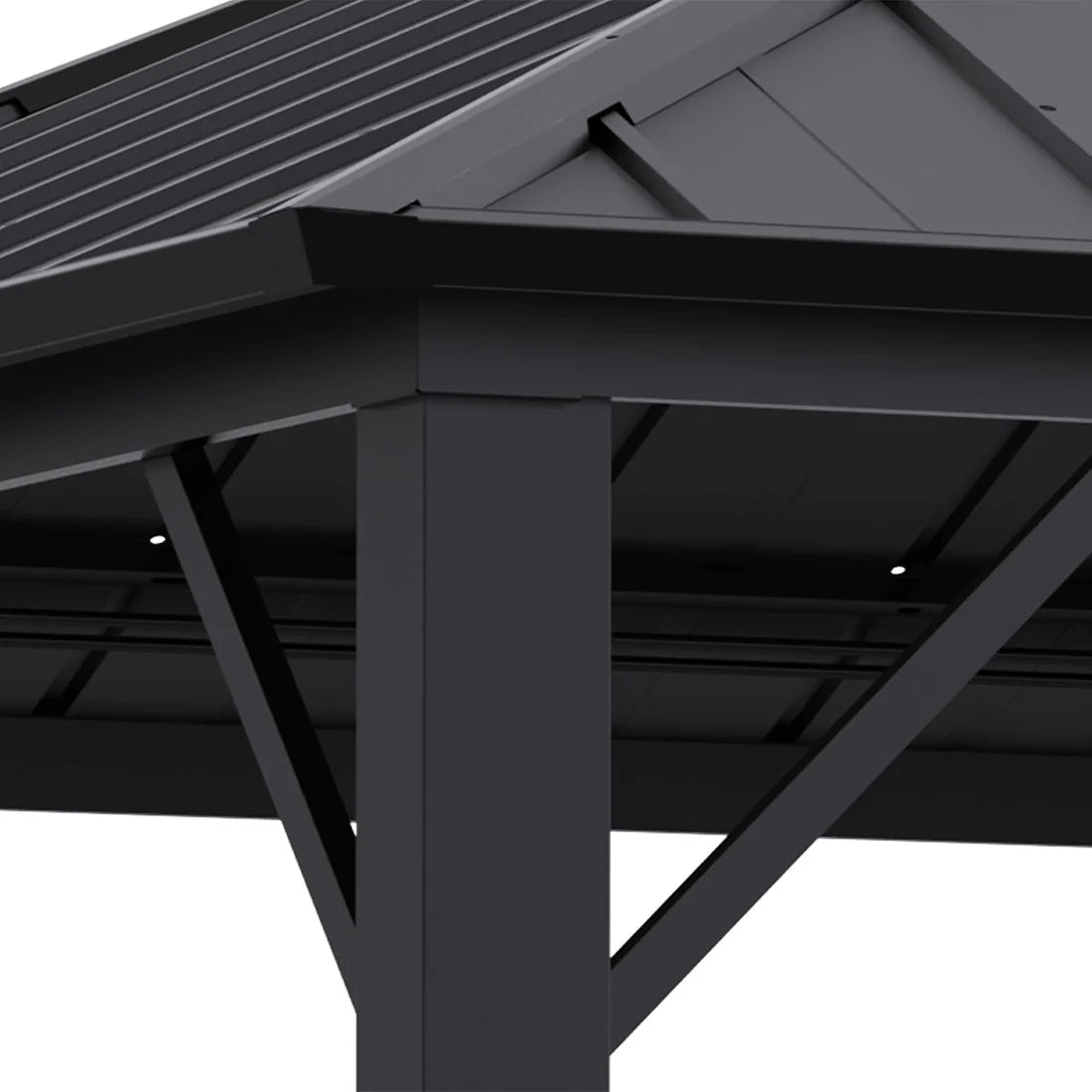 Yardtopia Aspendale 3m x 3.6m Metal Gazebo Set