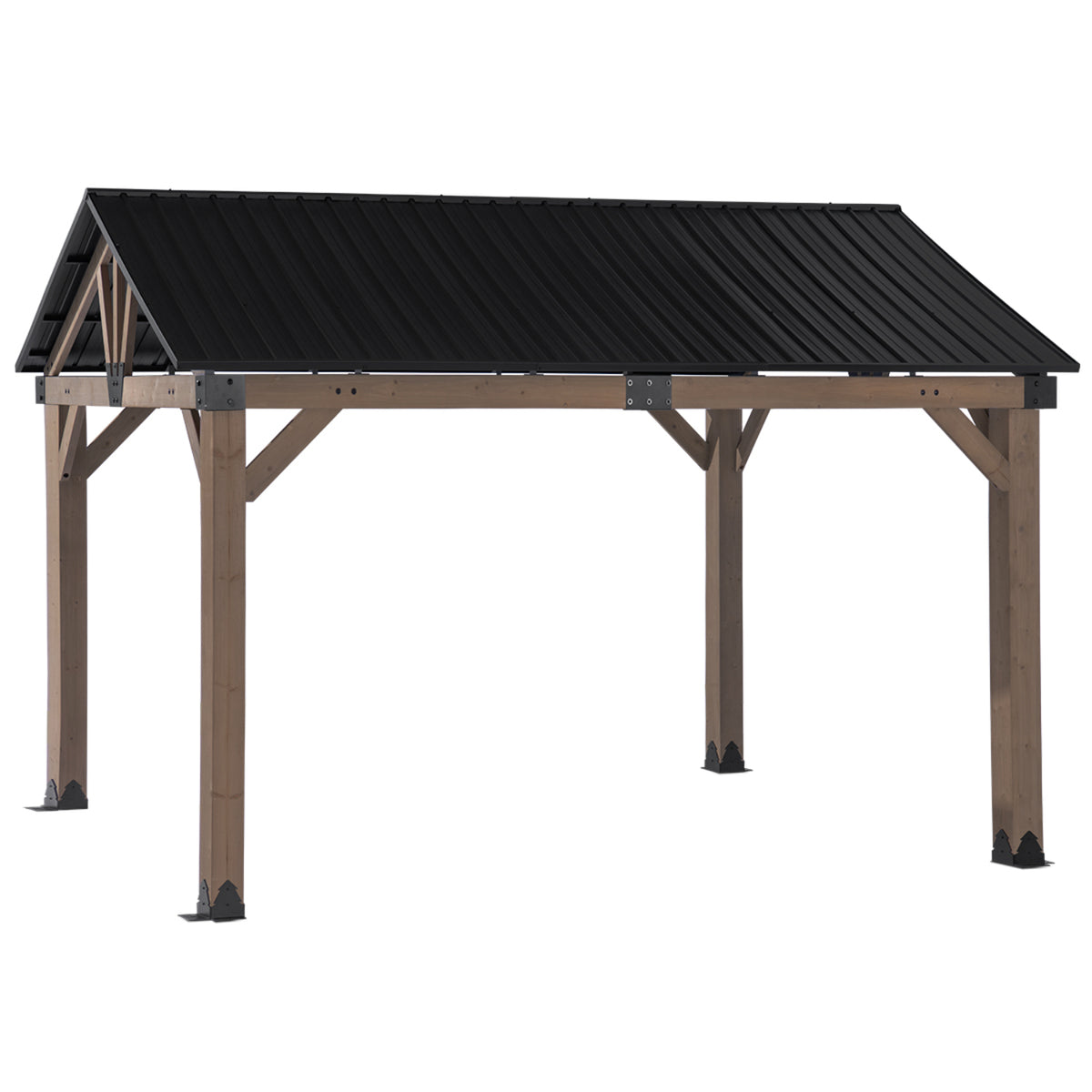 Yardtopia Fremantle 3.6m x 3m Timber & Steel Gable Roof Gazebo