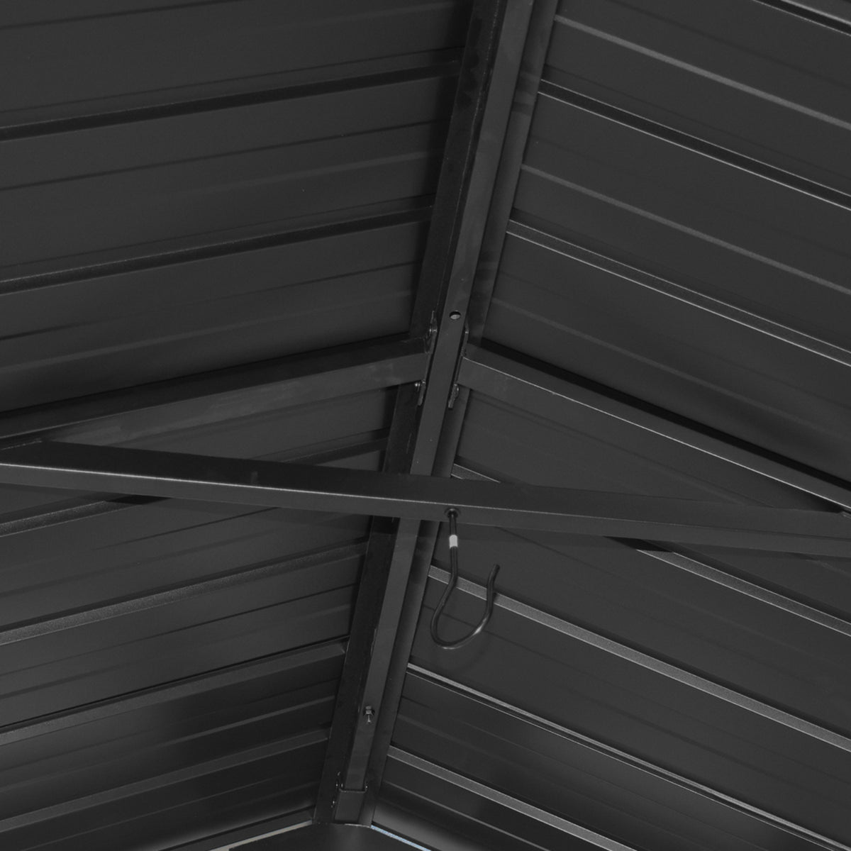 Yardtopia Oslo XL 3.6m x 2.4m BBQ/Grill Timber & Steel Gable Roof Gazebo