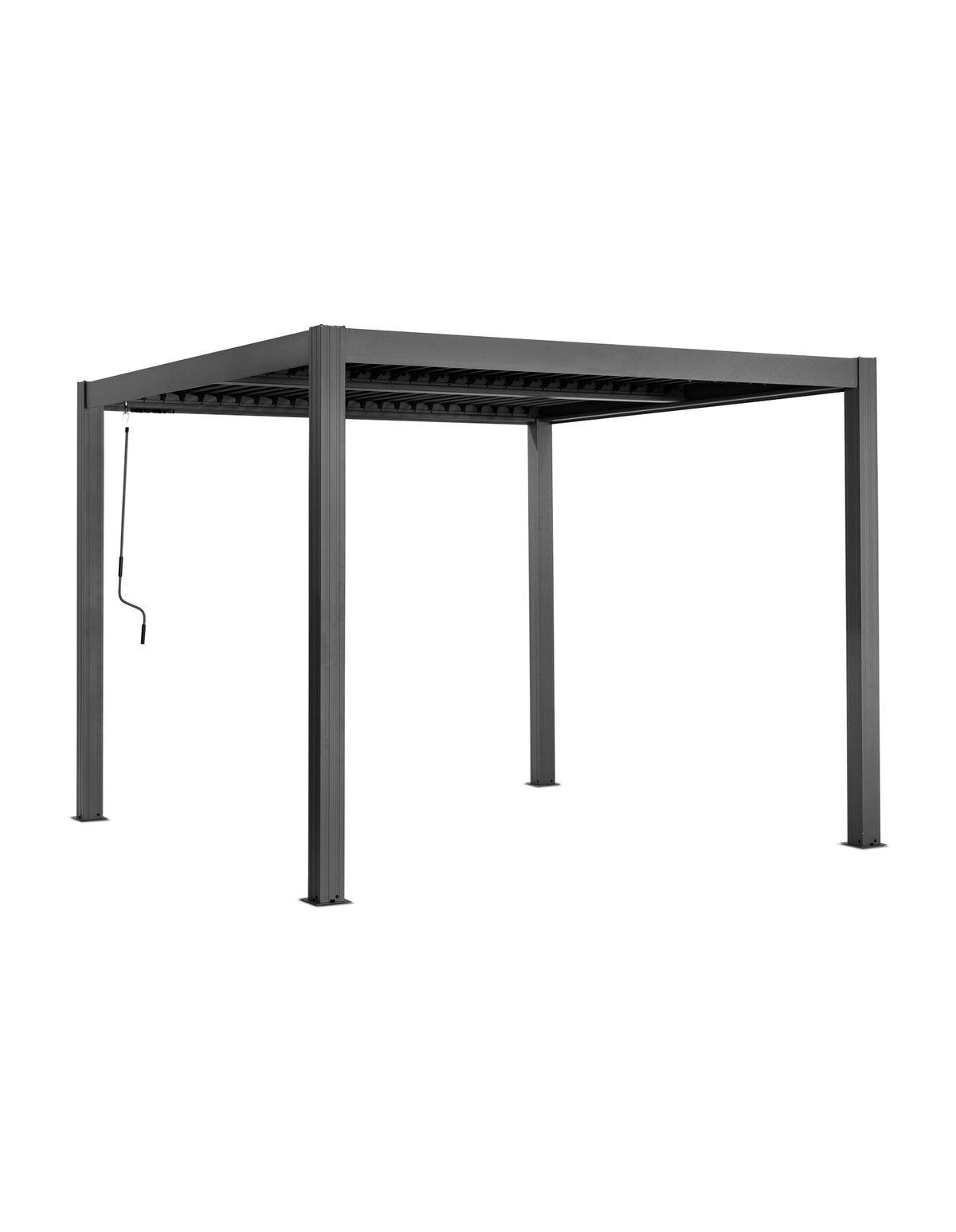 Yardtopia Elmont 3m x 3m Aluminium Adjustable Louvre Pergola