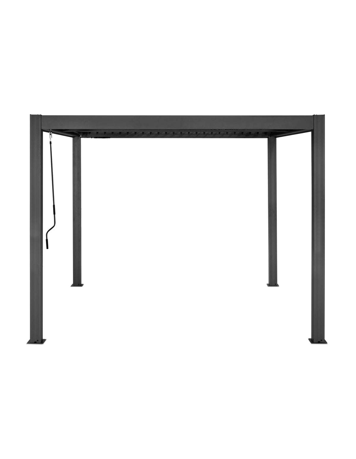 Yardtopia Elmont 3m x 3m Aluminium Adjustable Louvre Pergola