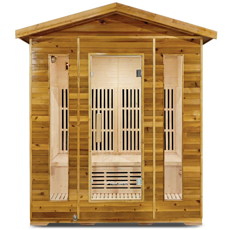 ReGen8 Quadro Outdoor - 4 Person Infrared Sauna