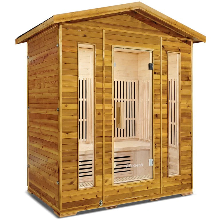 ReGen8 Quadro Outdoor - 4 Person Infrared Sauna