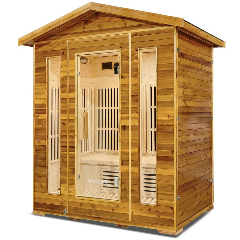 ReGen8 Quadro Outdoor - 4 Person Infrared Sauna
