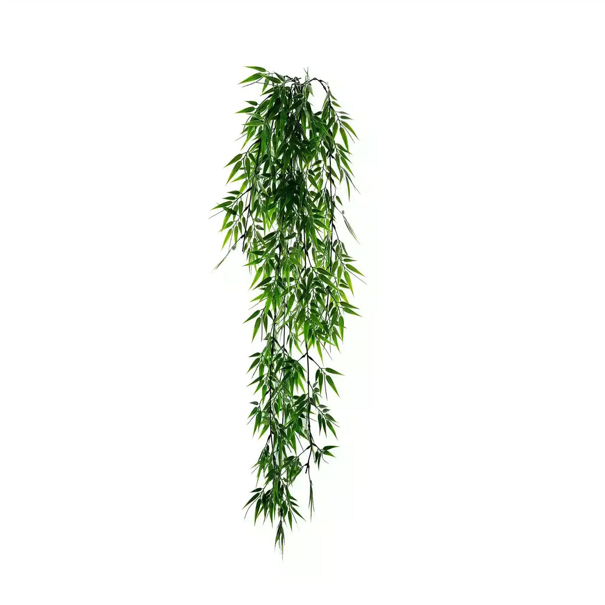 Vivid Green Hanging Artificial Ruscas Plant UV Resistant 120cm - Active Workspace