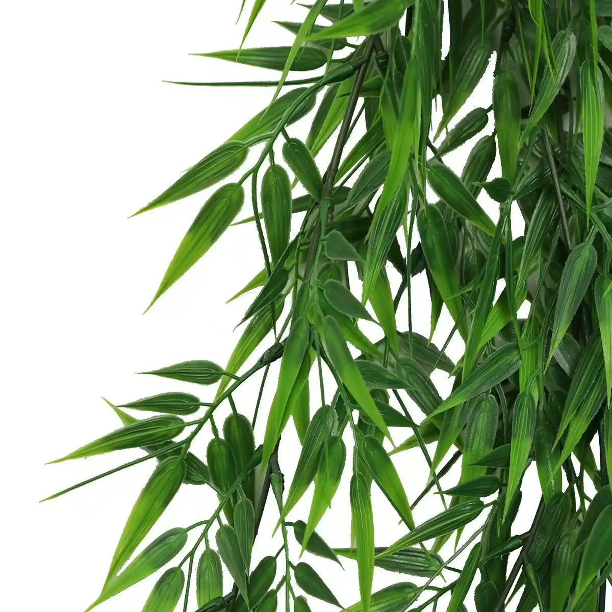 Vivid Green Hanging Artificial Ruscas Plant UV Resistant 120cm - Active Workspace