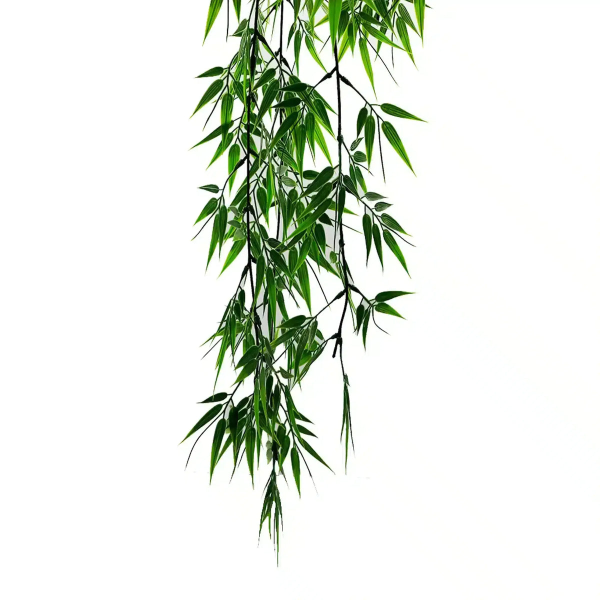 Vivid Green Hanging Artificial Ruscas Plant UV Resistant 120cm - Active Workspace