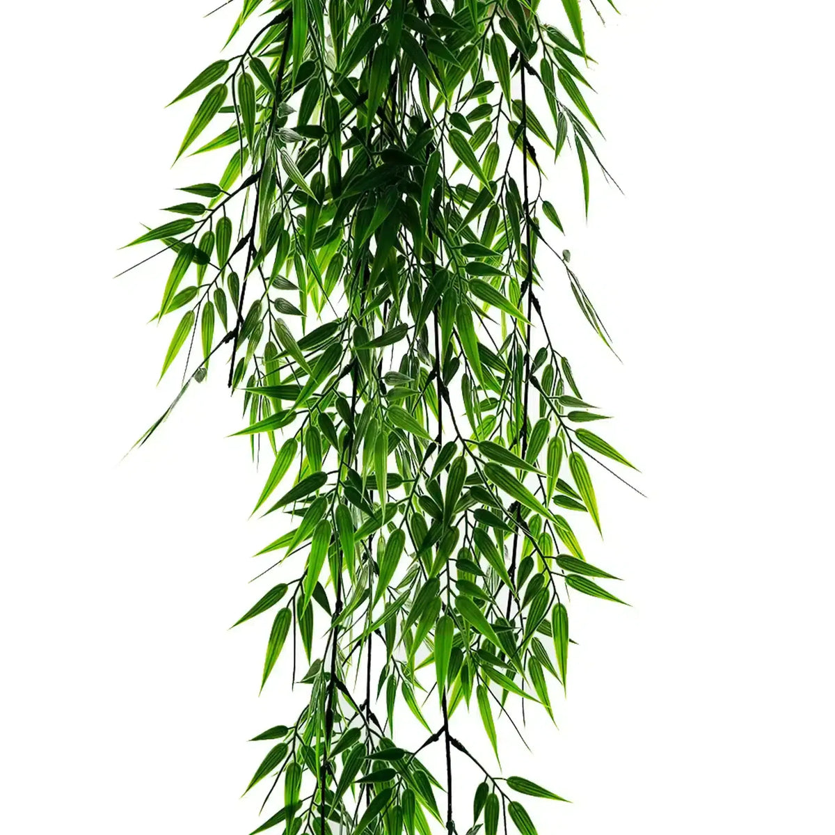 Vivid Green Hanging Artificial Ruscas Plant UV Resistant 120cm - Active Workspace