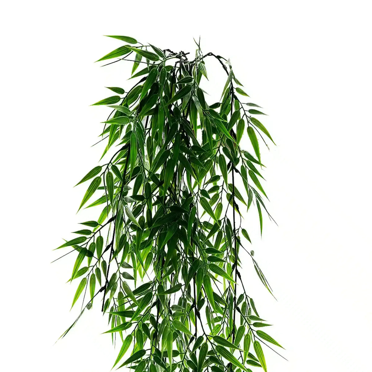 Vivid Green Hanging Artificial Ruscas Plant UV Resistant 120cm - Active Workspace
