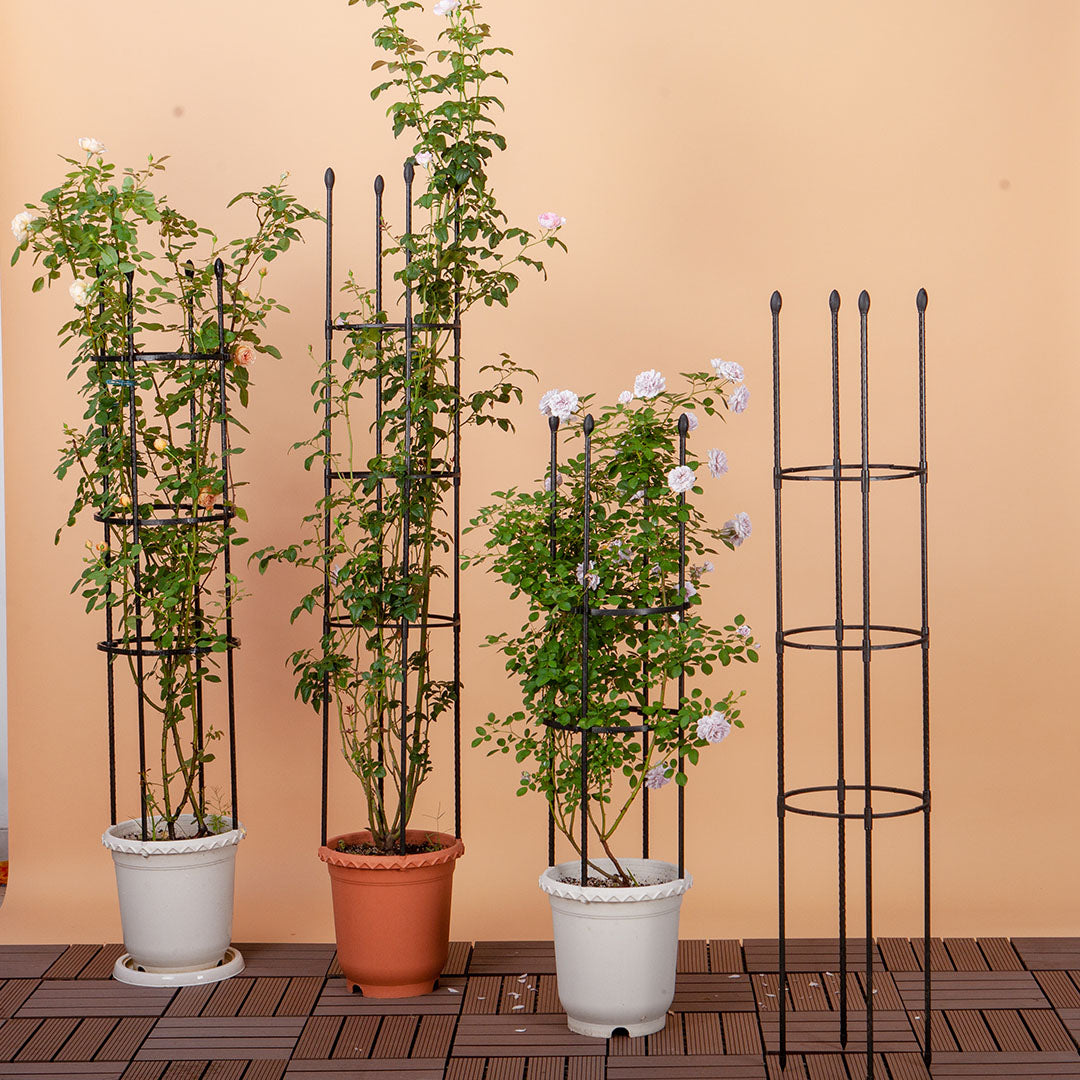 vine plant rack SOGA 103cm 4-Bar Plant Frame Stand Trellis Vegetable Flower Herbs Outd