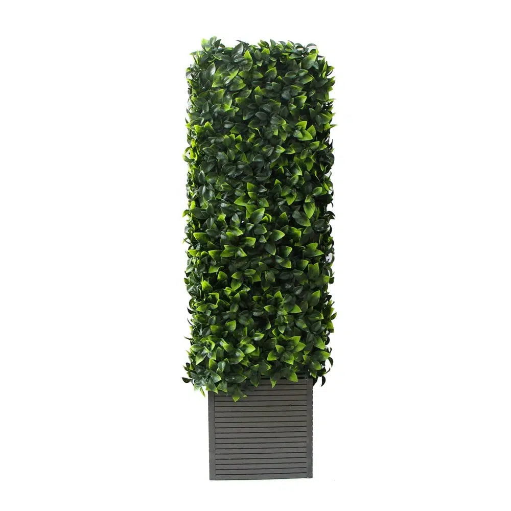 Portable Jasmine Artificial Hedge Plant UV Resistant 75cm x 75cm