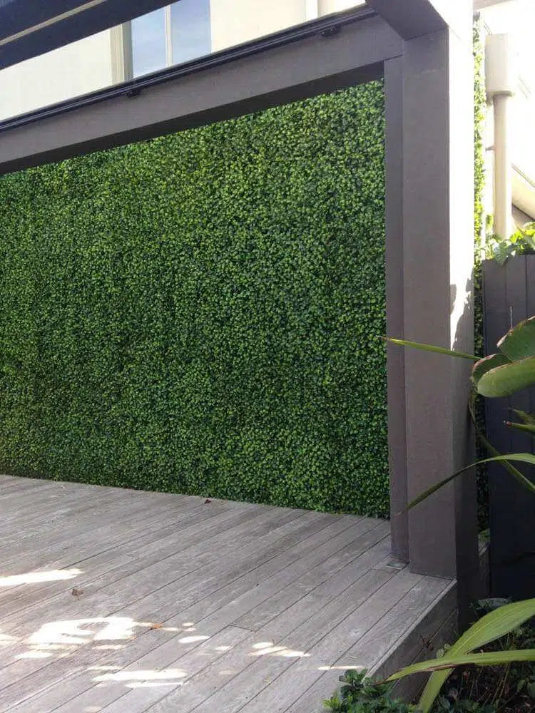 Jasmine Hedge Screen Green Wall Panel UV Resistant 100cm x 100cm