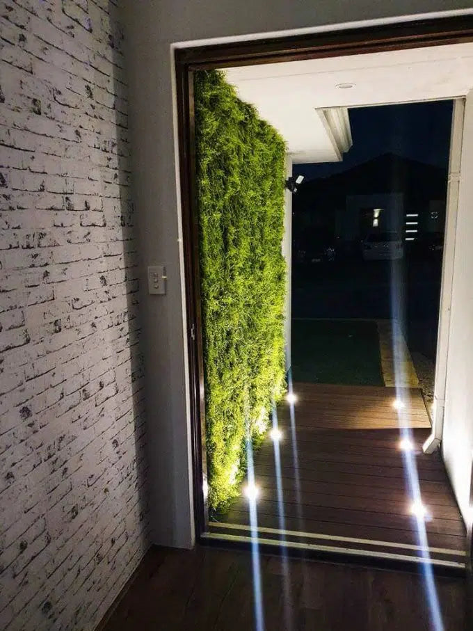 Mediterranean Fern Vertical Garden / Green Wall UV Resistant 1m x 1m