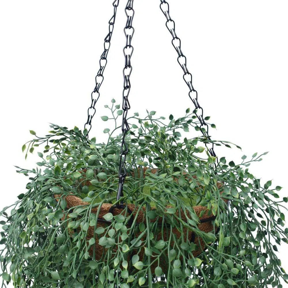 Artificial English Hanging Basket UV Resistant 110cm