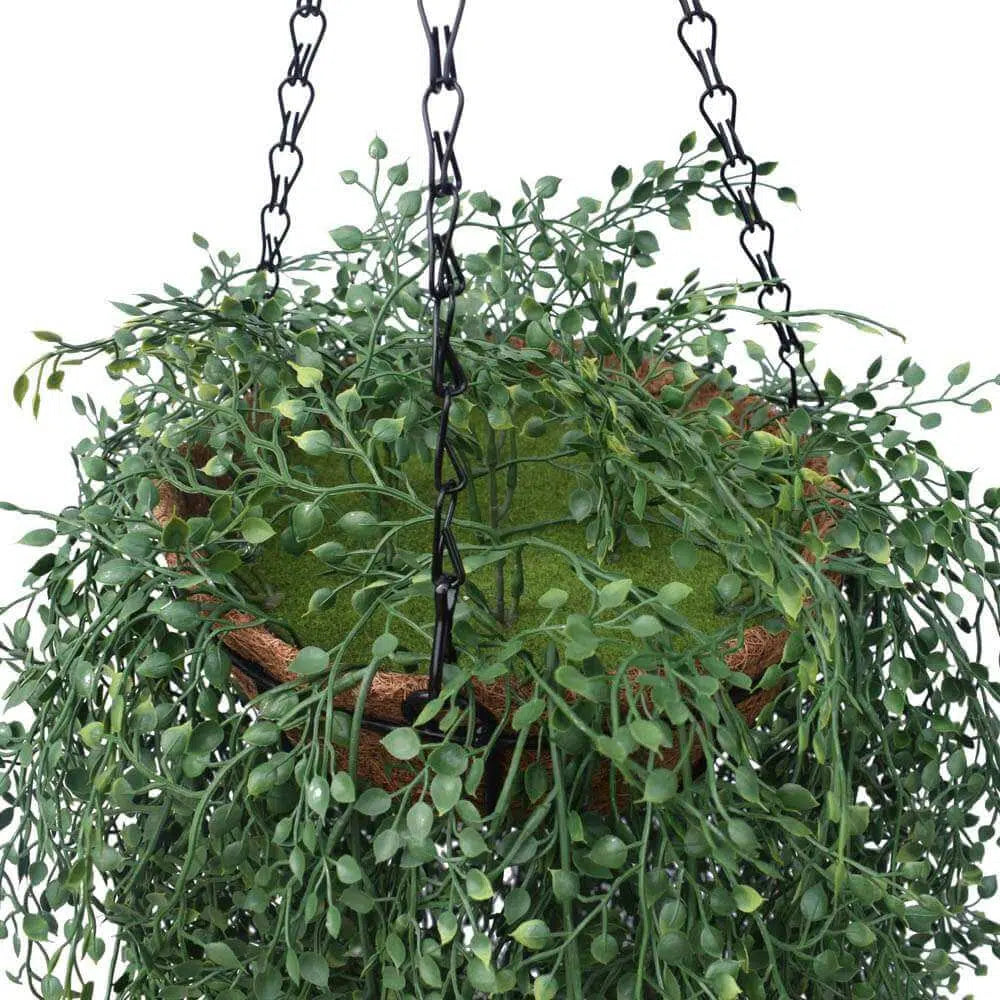 Artificial English Hanging Basket UV Resistant 110cm