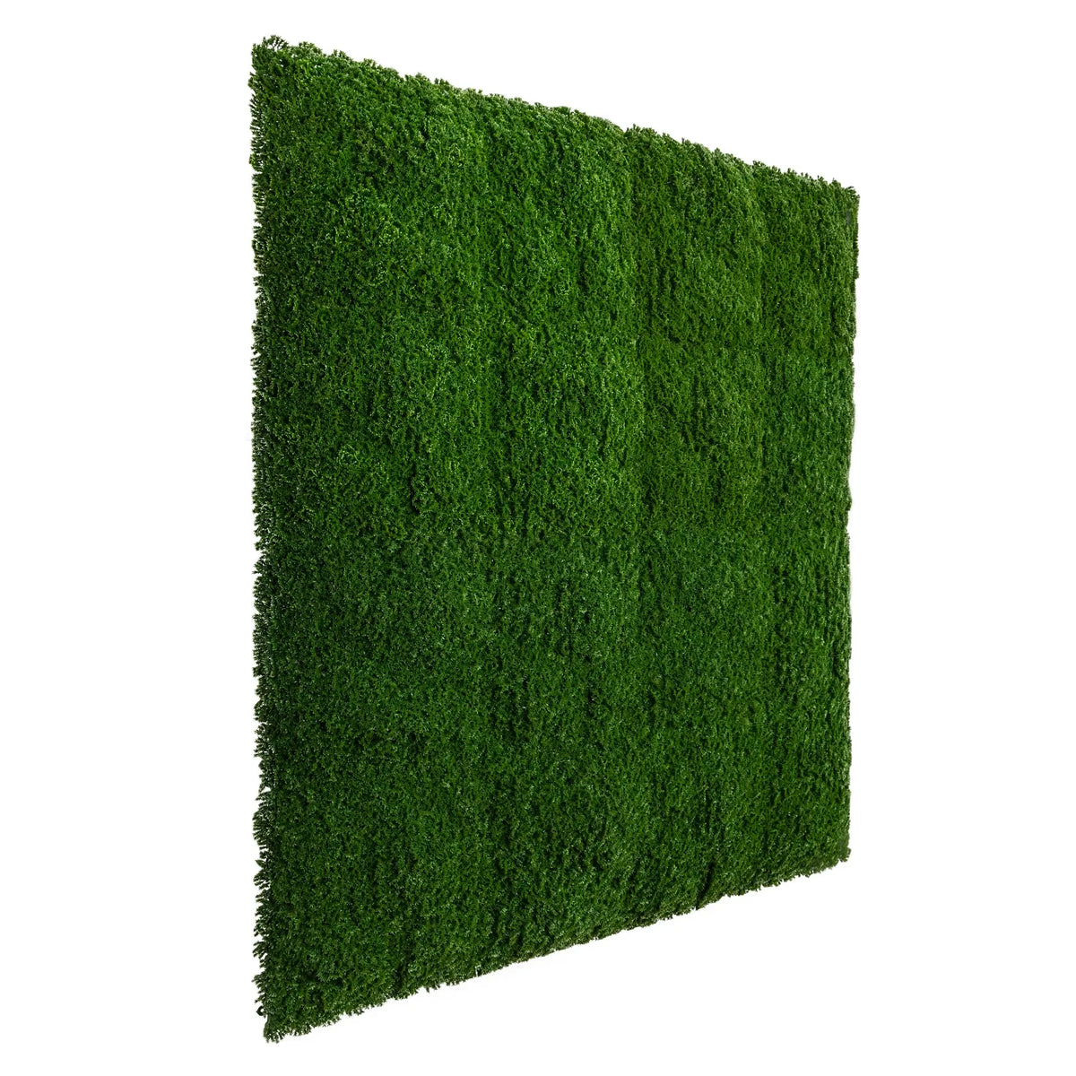 Dark Natural Green Artificial Moss / Green Wall UV Resistant 1m x 1m - Active Workspace