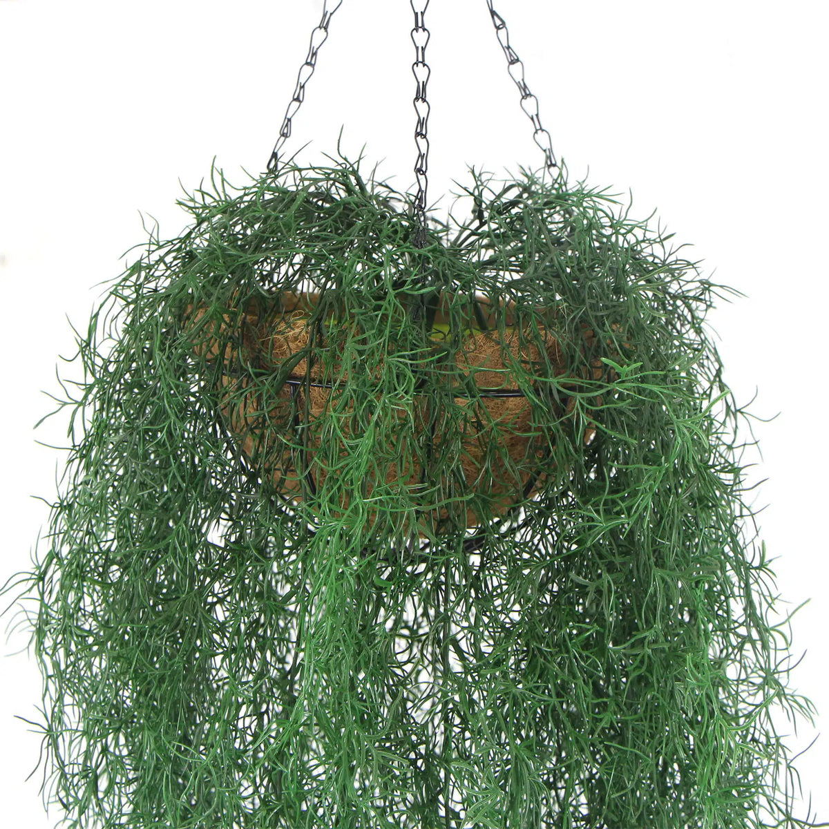 Long Hanging Artificial Spanish Moss Basket 135cm UV Resistant