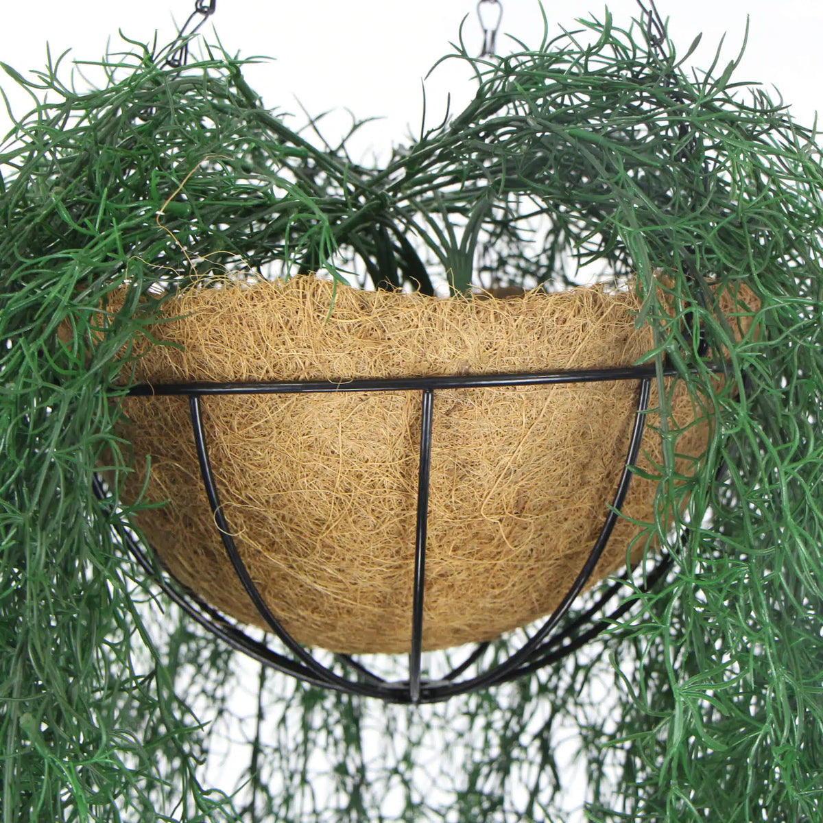 Long Hanging Artificial Spanish Moss Basket 135cm UV Resistant
