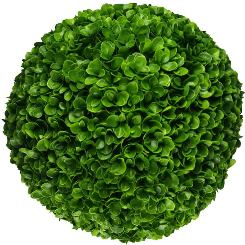 Large Clover Hedge Topiary Ball UV Resistant 48cm