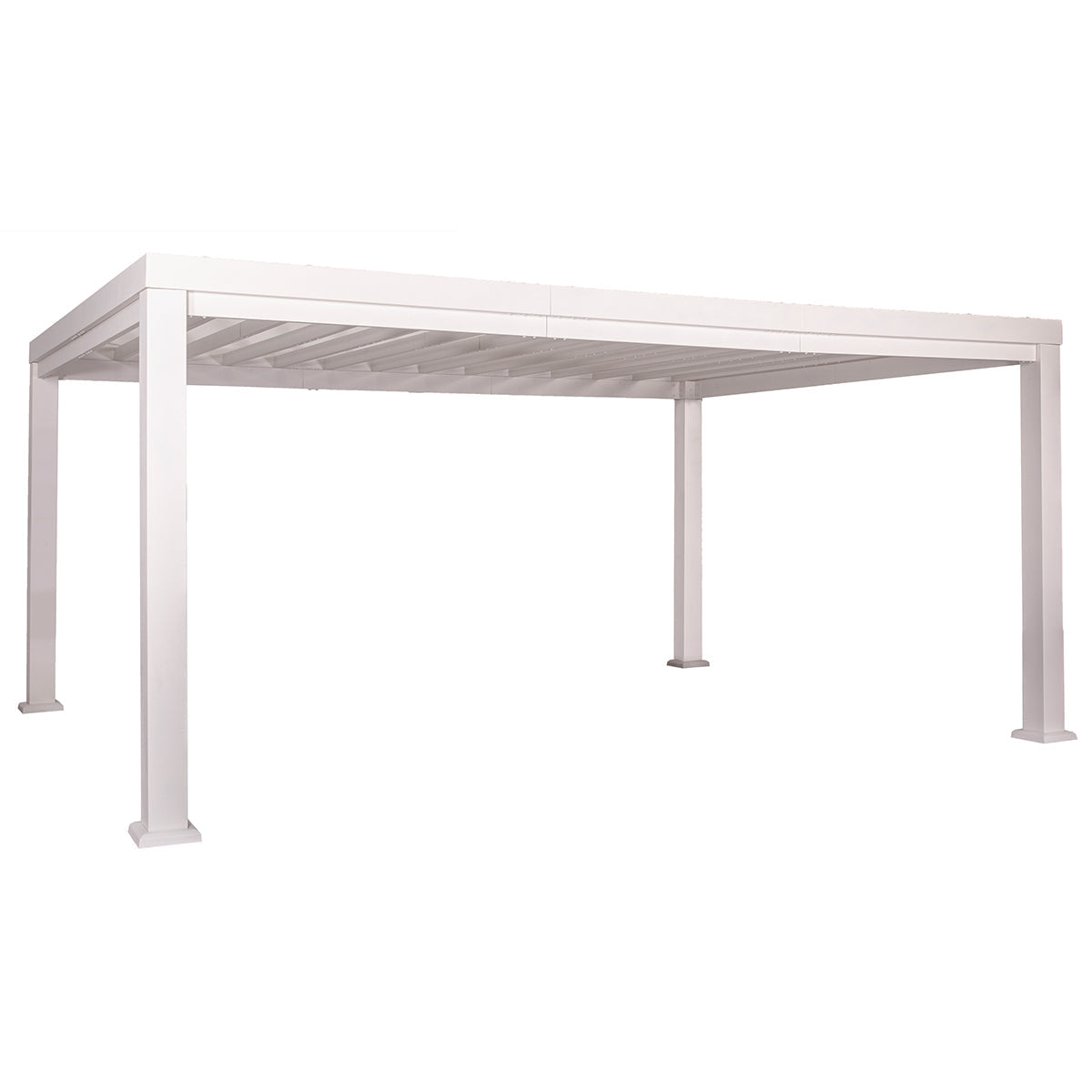 BYD Windham Steel Pergola 3.6m x 4.9m x 2.3m (16ft x 12ft)