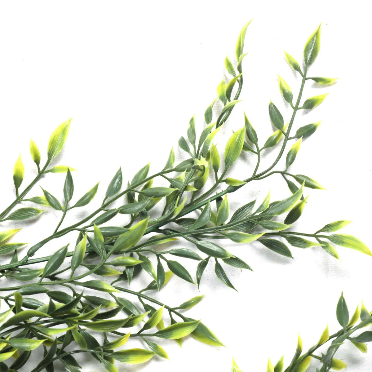 Artificial Hanging Ruscus Leaf Plant UV Resistant 90cm - Active Workspace