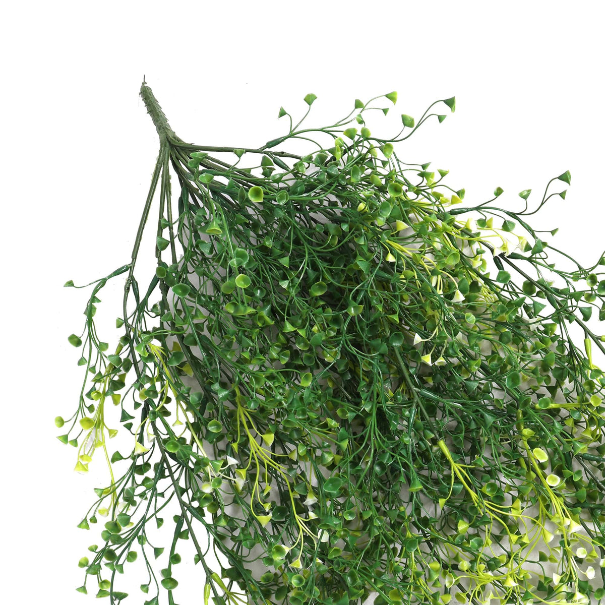 Artificial Hanging Plant (Mixed Green String of Pearls) UV Resistant 90cm - Active Workspace