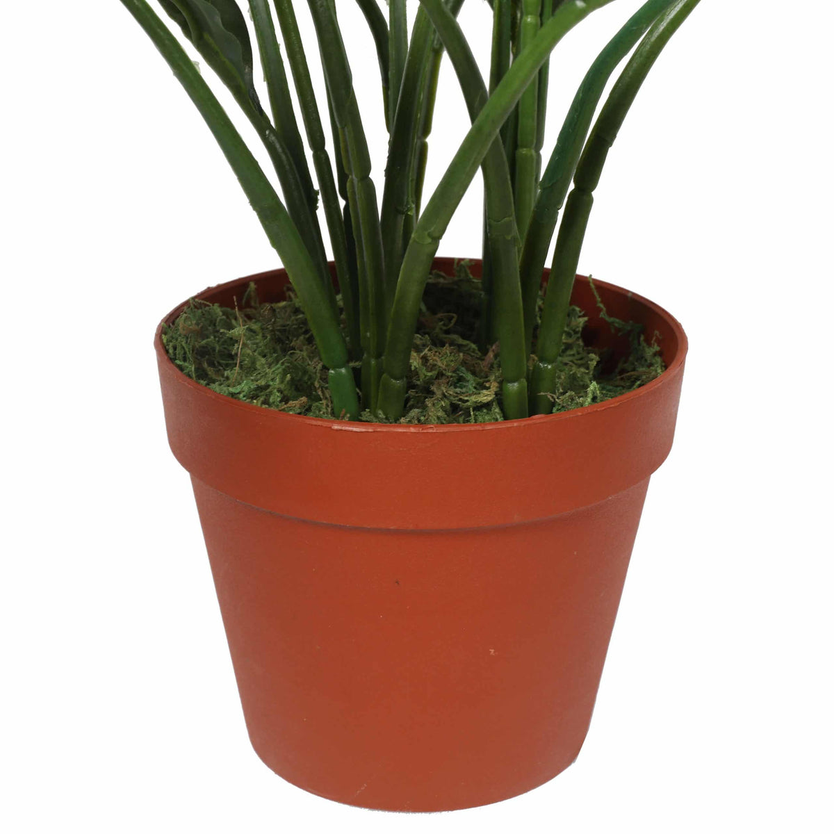 Artificial Spathiphyllum Peace Lily Plant with White Flowers 60cm - Active Workspace