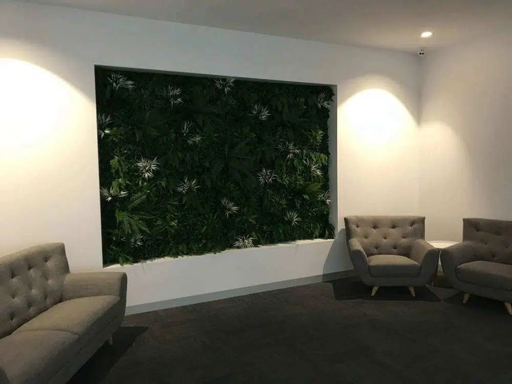 Green Forest Bespoke Vertical Garden / Green Wall UV Resistant 1m x 1m