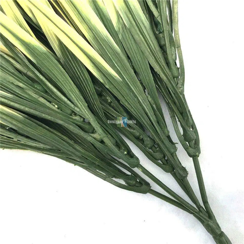 Yellow Tipped Grass Stem UV Resistant 35cm