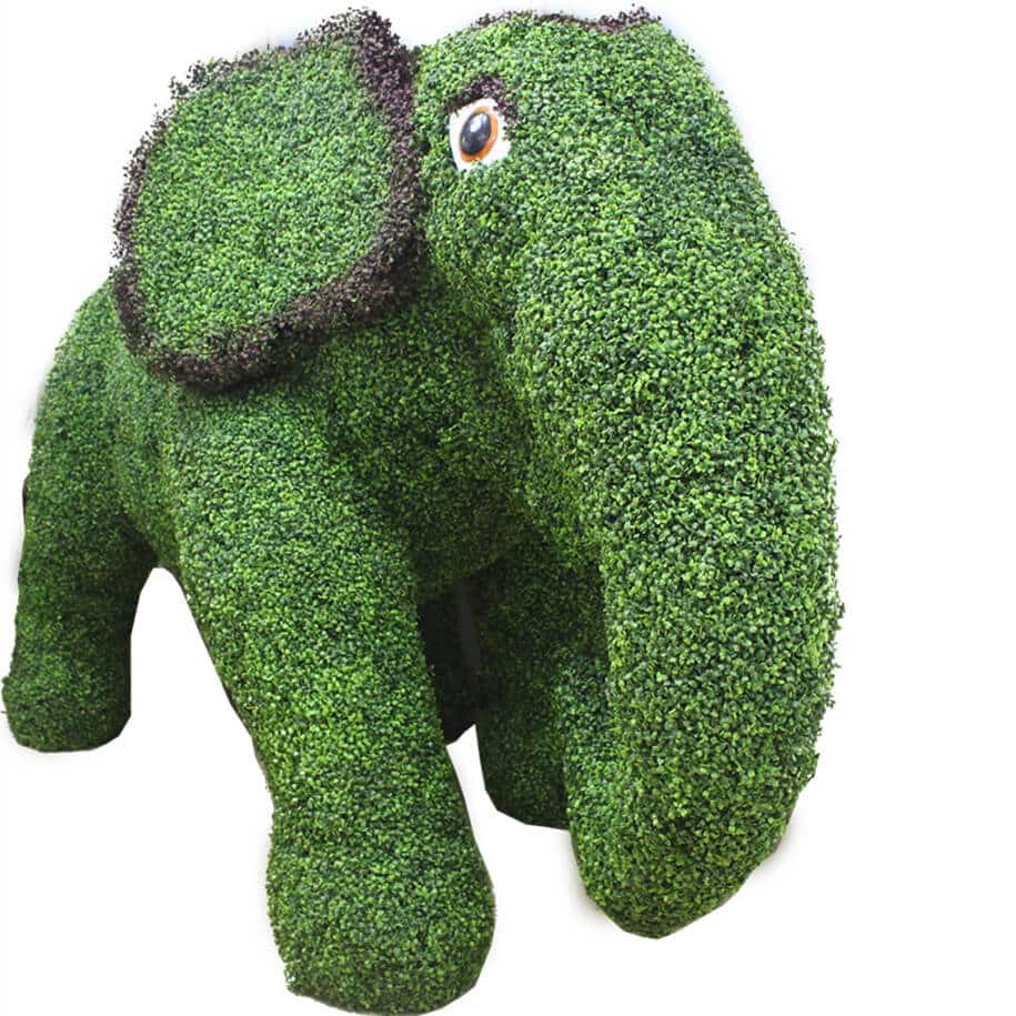 Artificial Topiary Animal Elephant (Various Sizes)