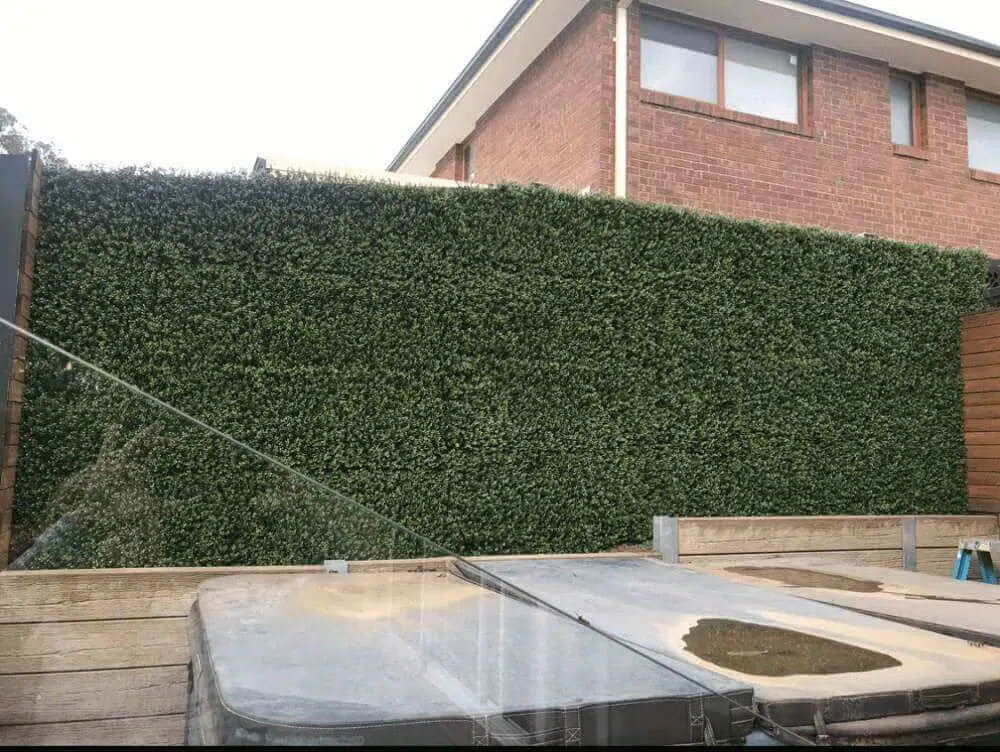 Premium Natural Buxus Hedge Panels UV Resistant 1m x 1m