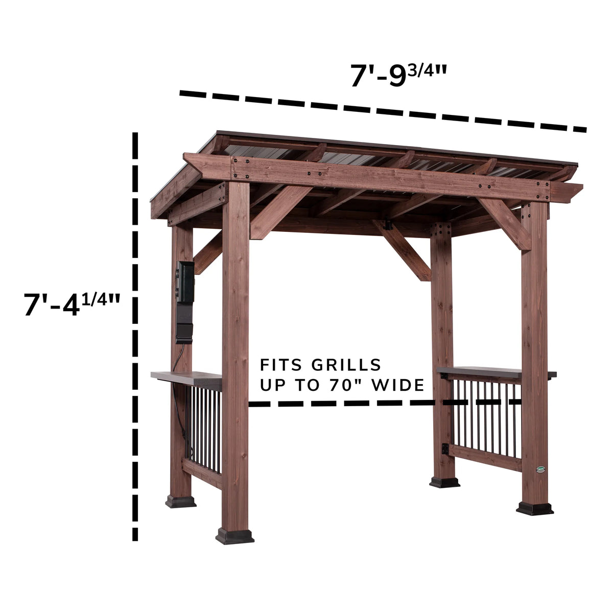 BYD Saxony Grill/BBQ Gazebo