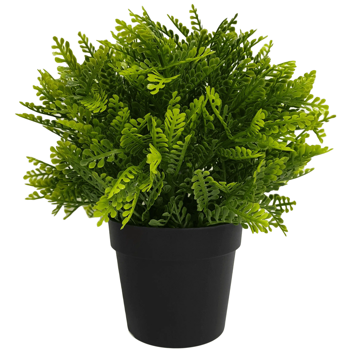 Small Potted Artificial Mimosa Fern UV Resistant 20cm