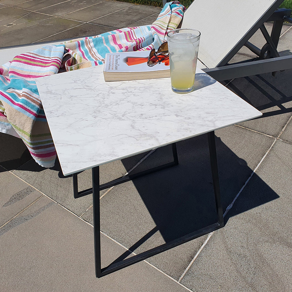 Turin Marble Side Table