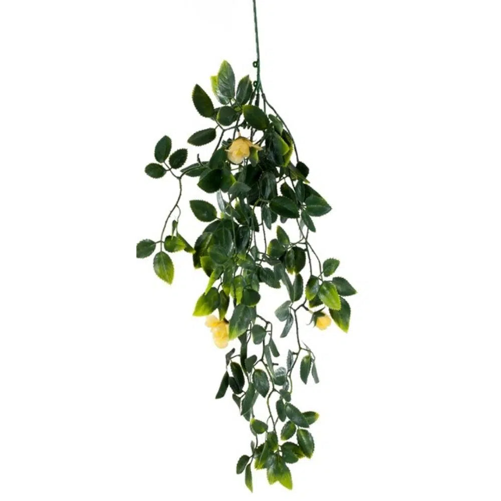 Yellow Mixed Hanging Foliage UV Resistant 60cm